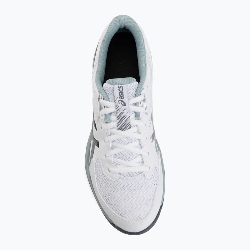 Buty do siatkówki męskie ASICS Gel-Rocket 12 white/steel grey 5