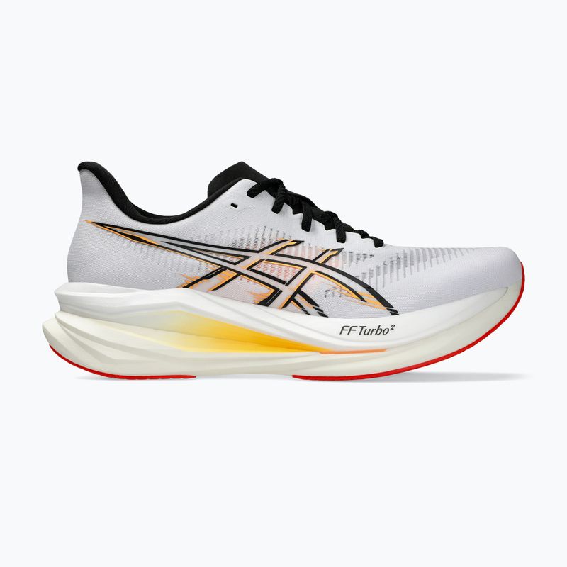 Buty do biegania męskie ASICS Sonicblast 2 white/stadium orange 2