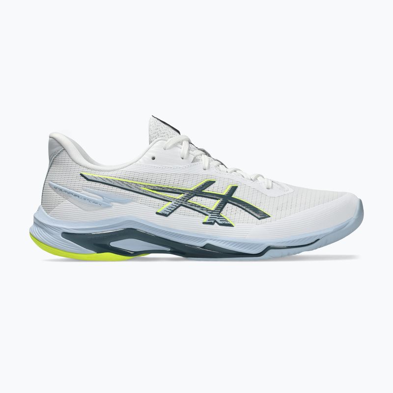 Buty męskie ASICS Netburner Ballistic FF 4 white/raw indigo 2