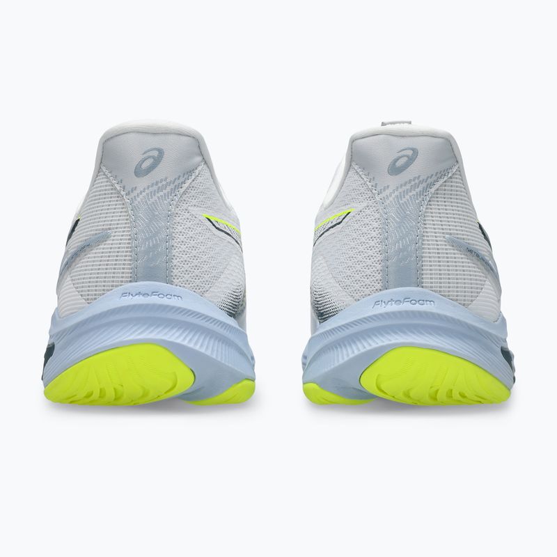 Buty męskie ASICS Netburner Ballistic FF 4 white/raw indigo 5