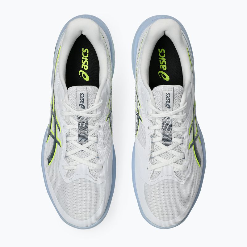 Buty męskie ASICS Netburner Ballistic FF 4 white/raw indigo 7