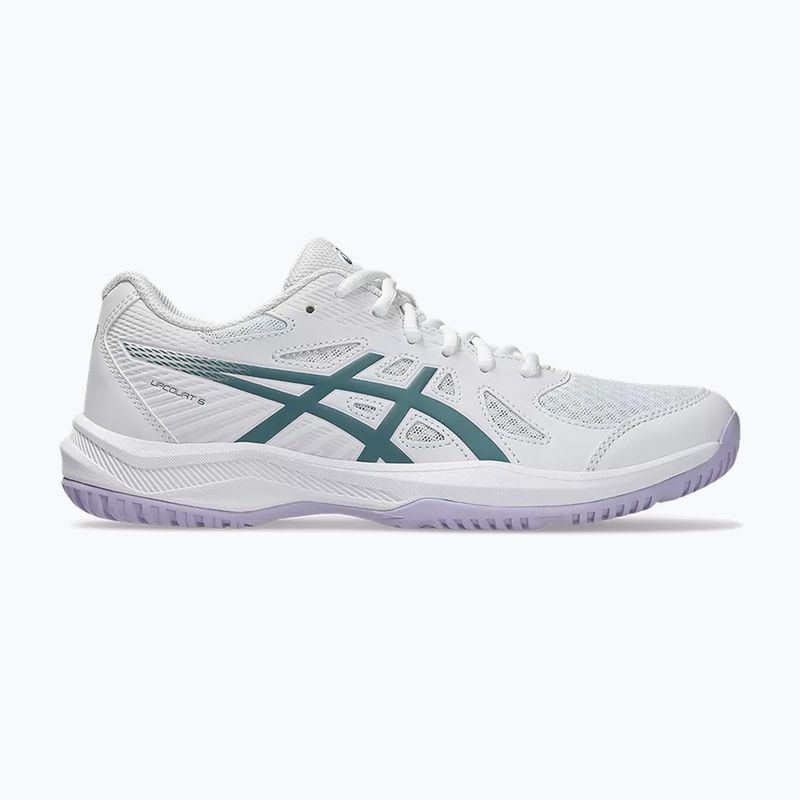 Buty damskie ASICS Upcourt 6 white/foggy teal