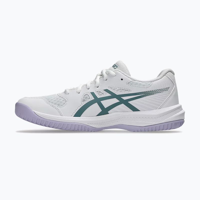 Buty damskie ASICS Upcourt 6 white/foggy teal 2