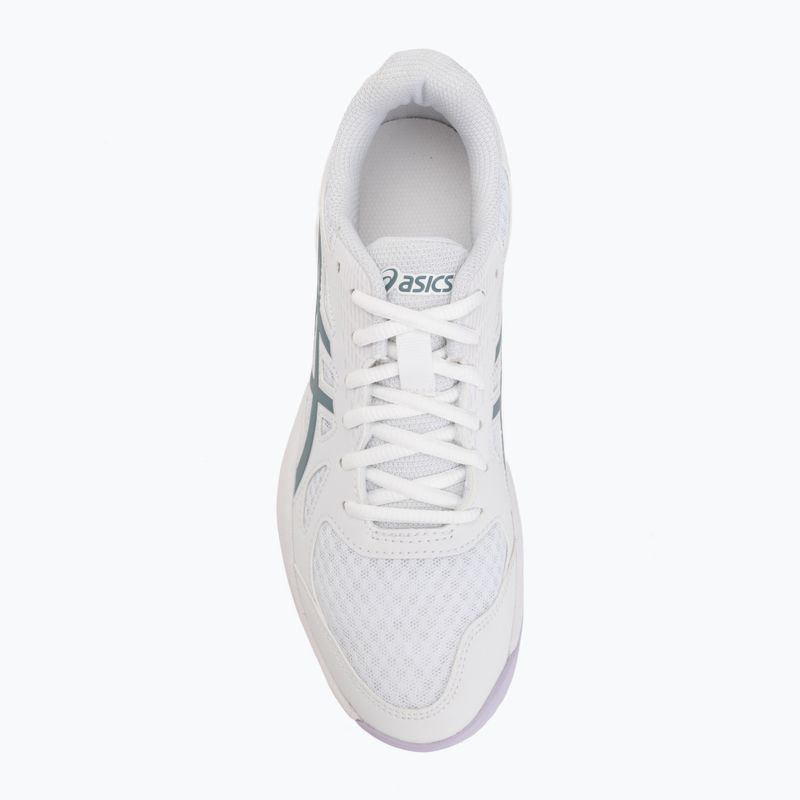 Buty damskie ASICS Upcourt 6 white/foggy teal 5
