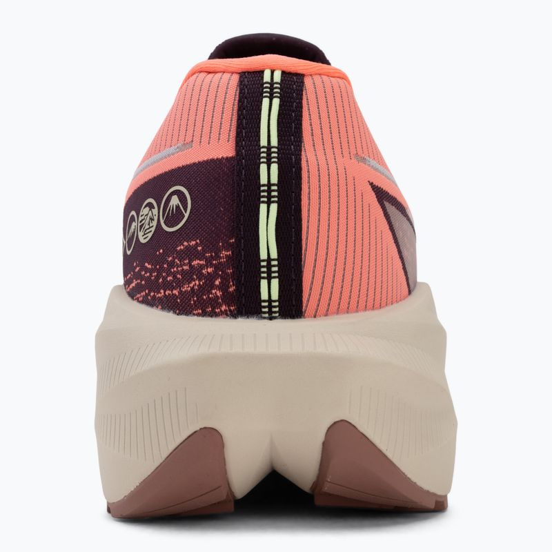 Buty do biegania męskie Asics Blazeblast sun coral/dark aubergine 6