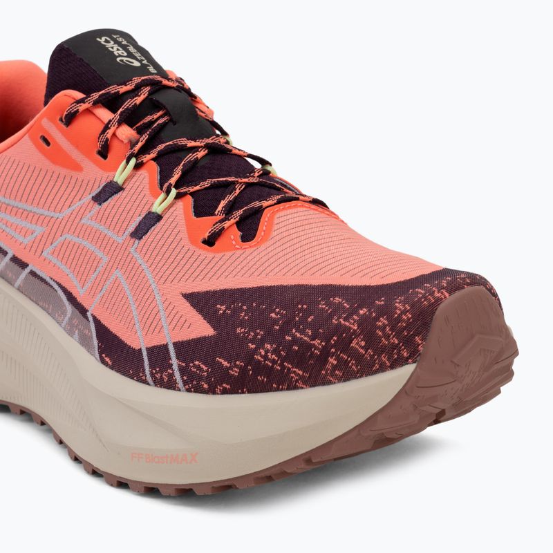 Buty do biegania męskie Asics Blazeblast sun coral/dark aubergine 7