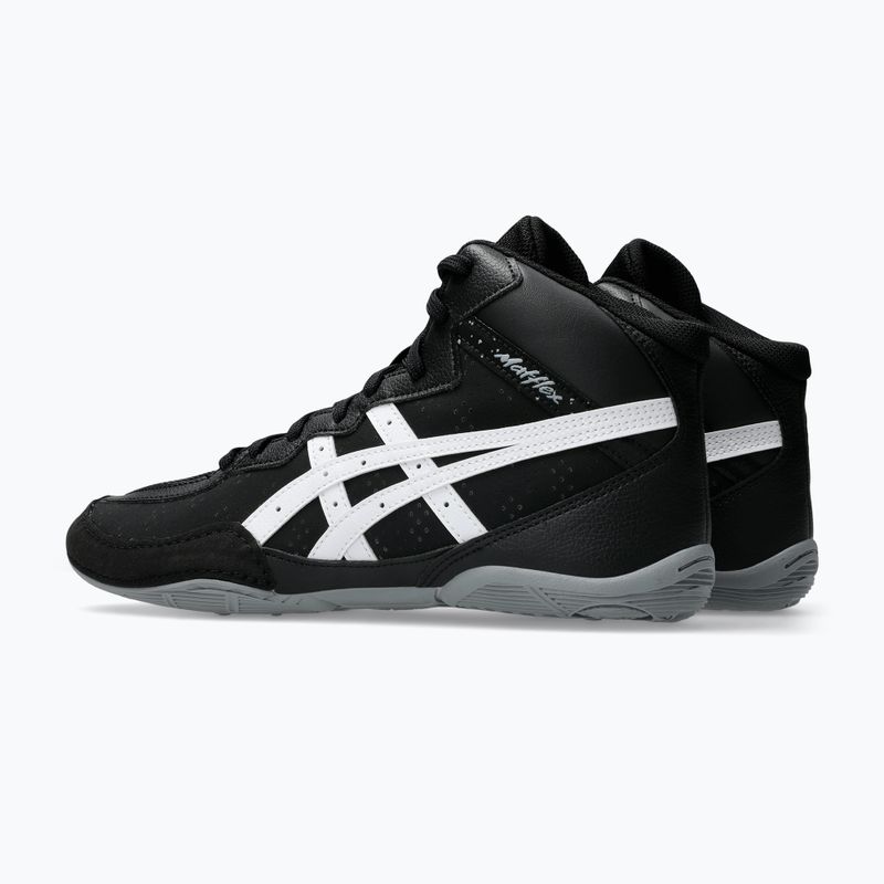 Buty zapaśnicze ASICS Matflex 8 black/white 4