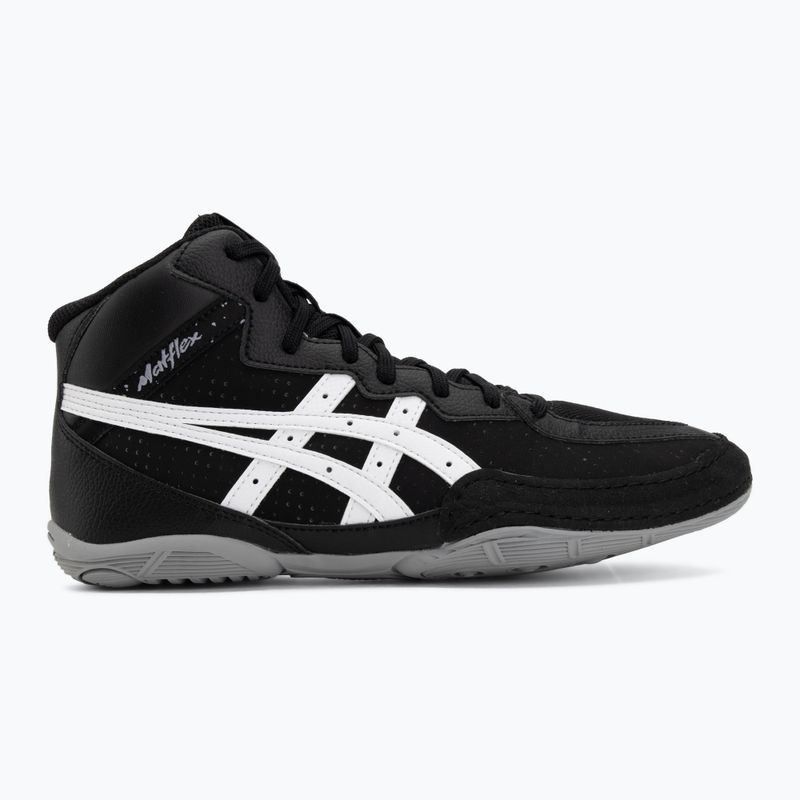 Buty zapaśnicze ASICS Matflex 8 black/white 2