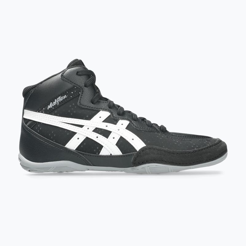 Buty zapaśnicze dziecięce ASICS Matflex 8 GS black/white 2