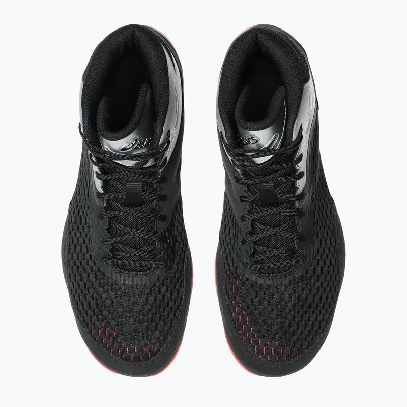 Buty zapaśnicze ASICS Split Elite black/red snapper 7