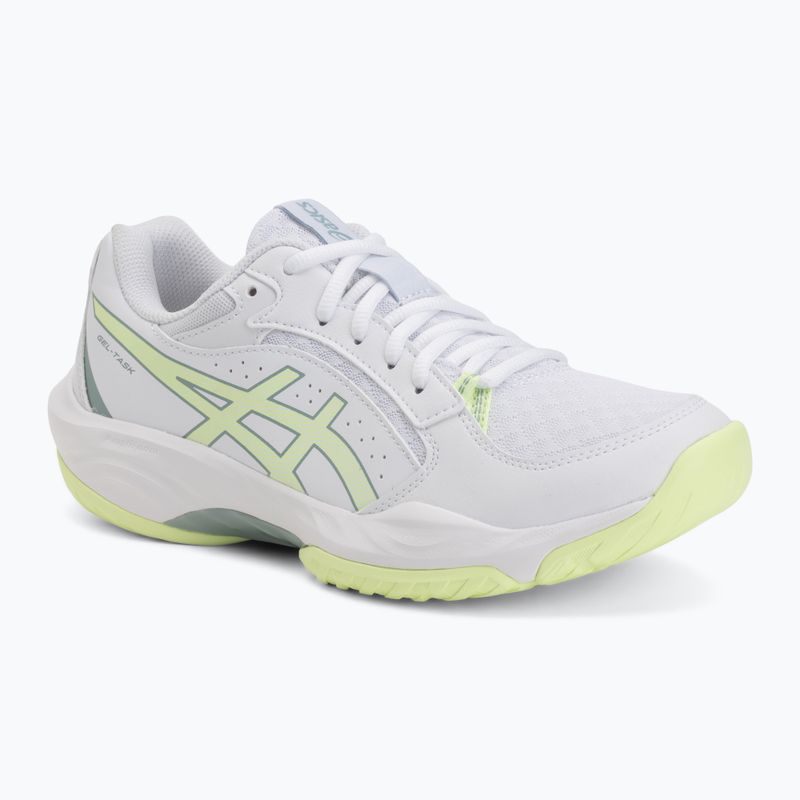 Buty do siatkówki damskie ASICS Gel-Task 5 white/illuminate yellow