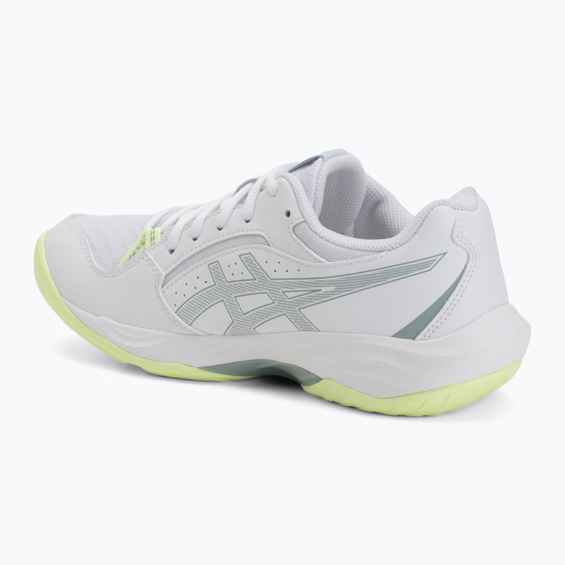 Buty do siatkówki damskie ASICS Gel-Task 5 white/illuminate yellow 3