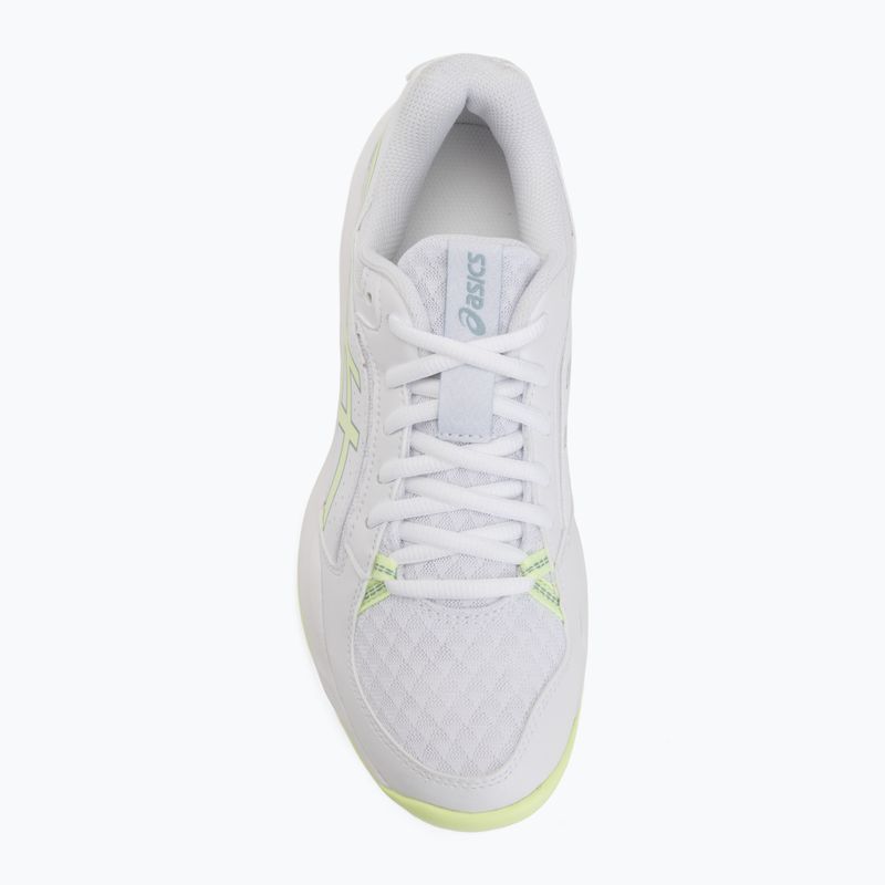 Buty do siatkówki damskie ASICS Gel-Task 5 white/illuminate yellow 5