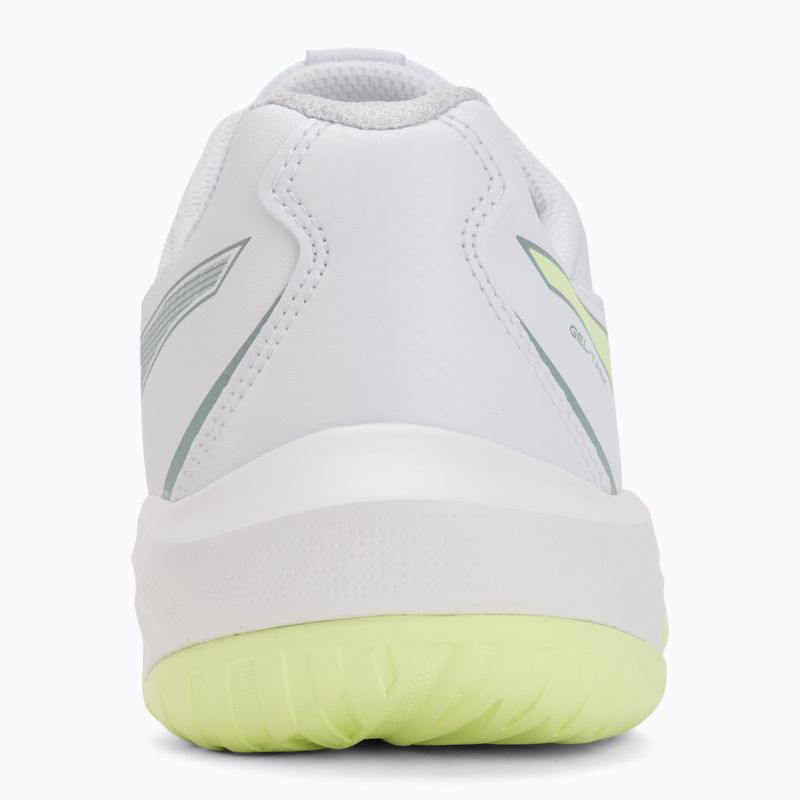 Buty do siatkówki damskie ASICS Gel-Task 5 white/illuminate yellow 6