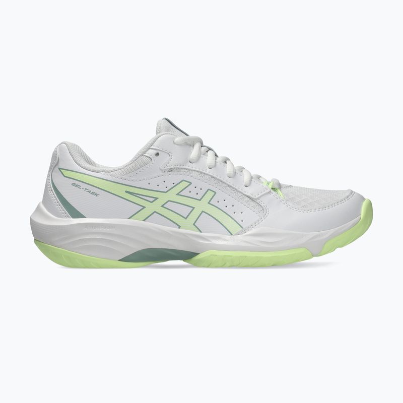 Buty do siatkówki damskie ASICS Gel-Task 5 white/illuminate yellow 2