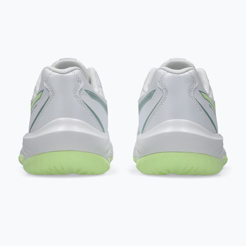 Buty do siatkówki damskie ASICS Gel-Task 5 white/illuminate yellow 5