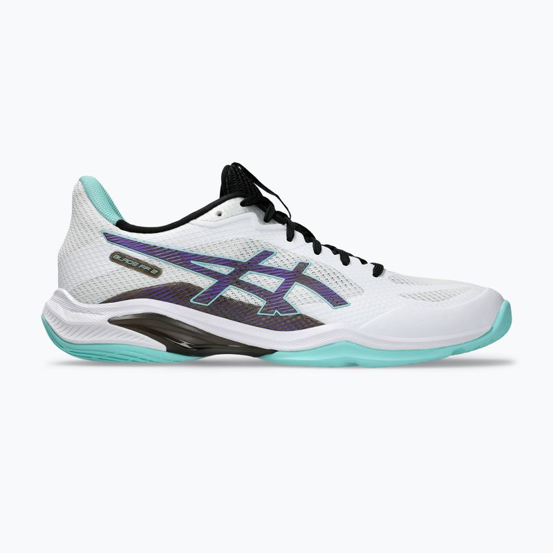 Buty do siatkówki męskie ASICS Blade FF 2 white/radiant amethyst 2