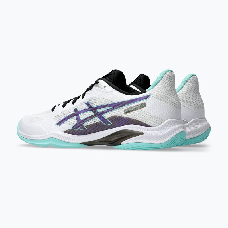 Buty do siatkówki męskie ASICS Blade FF 2 white/radiant amethyst 3
