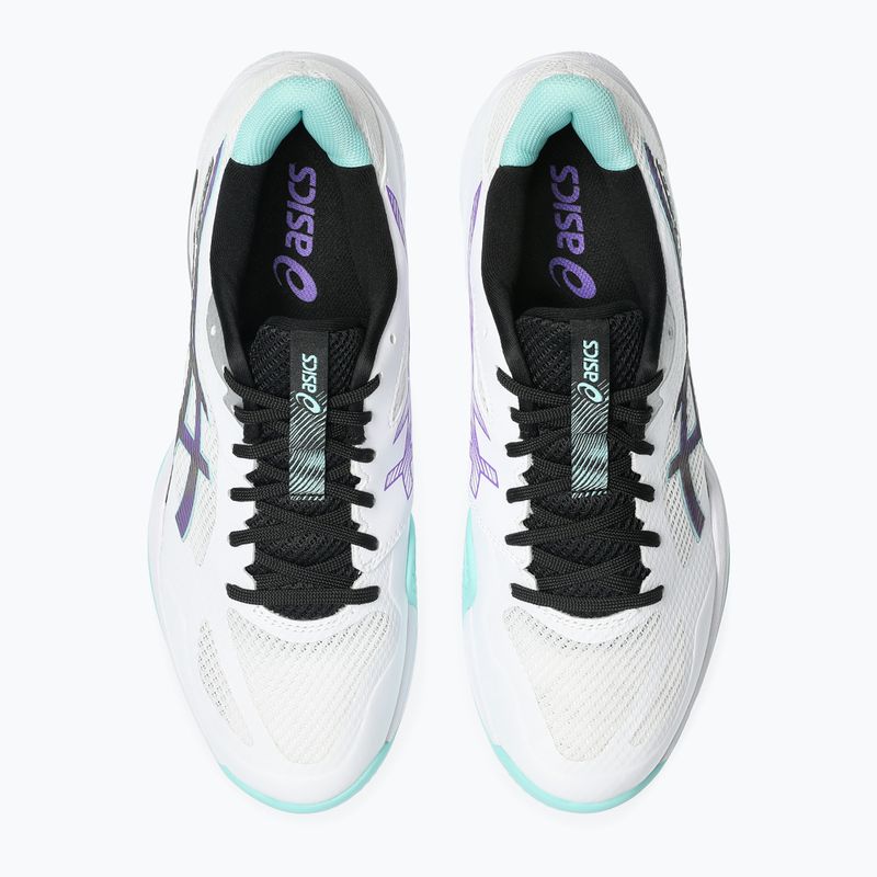 Buty do siatkówki męskie ASICS Blade FF 2 white/radiant amethyst 5
