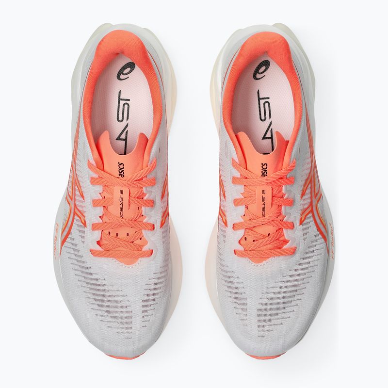 Buty do biegania damskie ASICS Sonicblast 2 white/sun coral 4