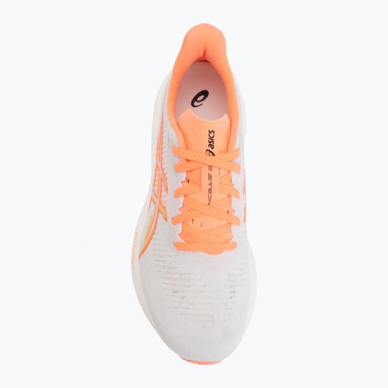 Buty do biegania damskie ASICS Sonicblast 2 white/sun coral 5