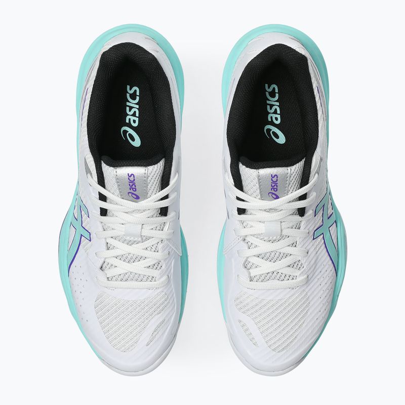 Buty do siatkówki damskie ASICS Beyond FF 2 white/illuminate mint 4