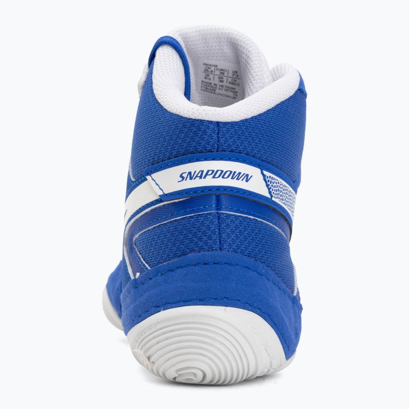 Buty zapaśnicze ASICS Snapdown 4 neon blue/white 6