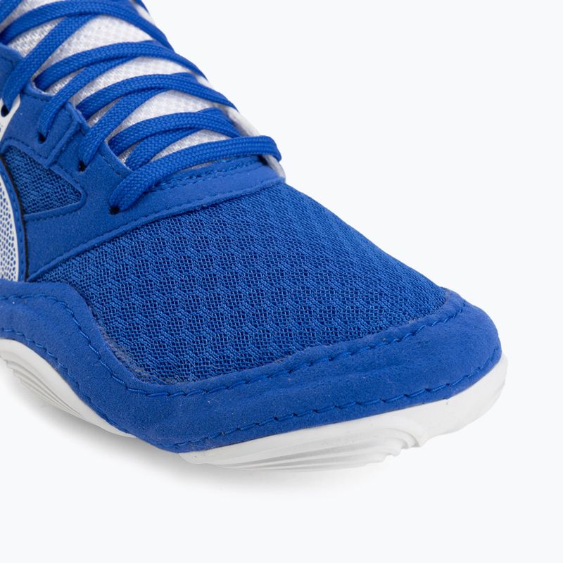 Buty zapaśnicze ASICS Snapdown 4 neon blue/white 7