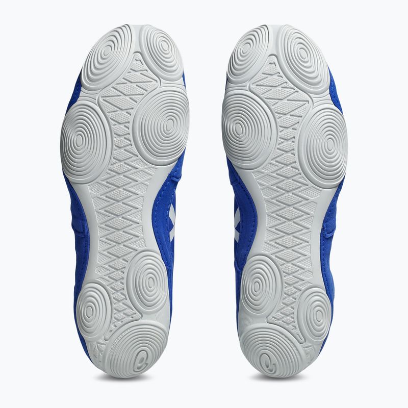 Buty zapaśnicze ASICS Snapdown 4 neon blue/white 6