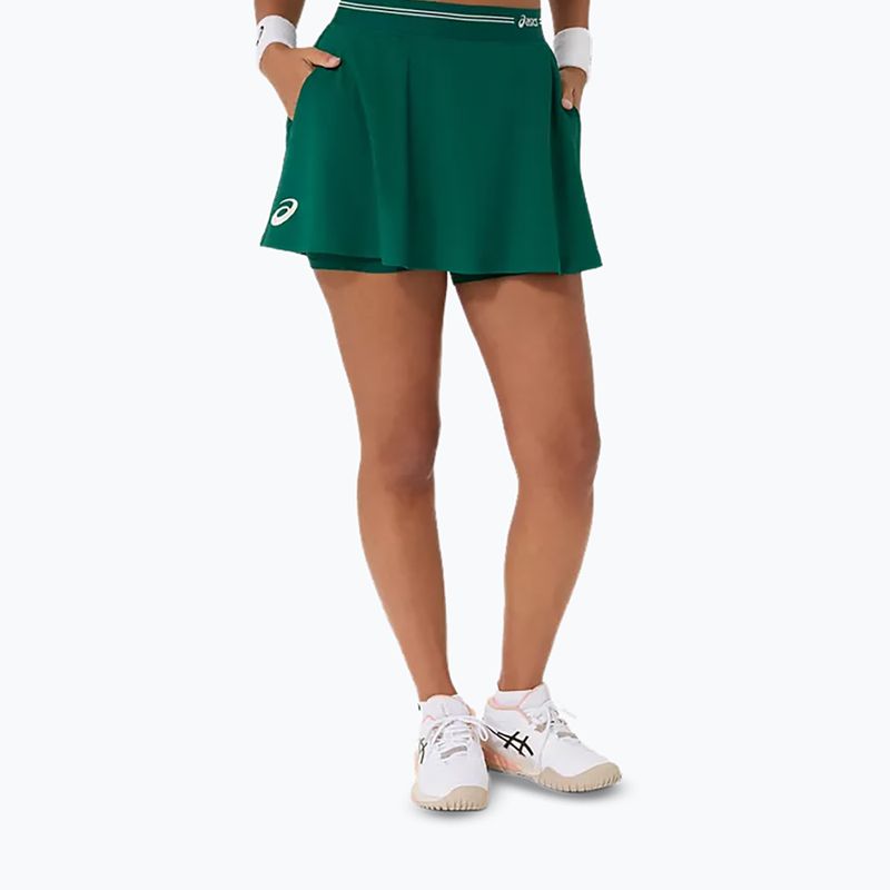 Spódnica tenisowa ASICS Game jewel green