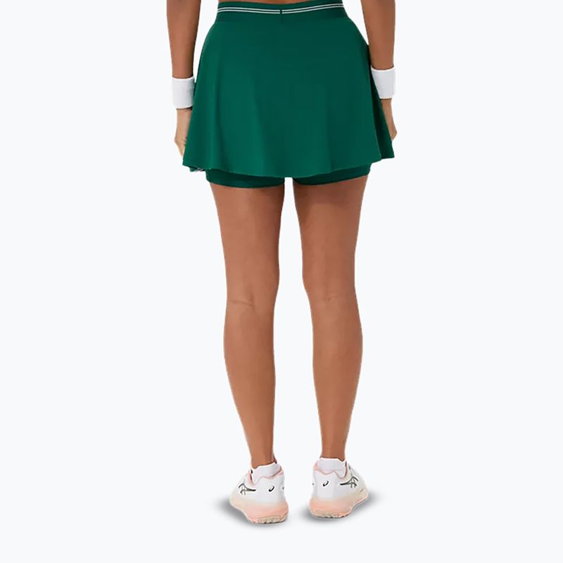 Spódnica tenisowa ASICS Game jewel green 2