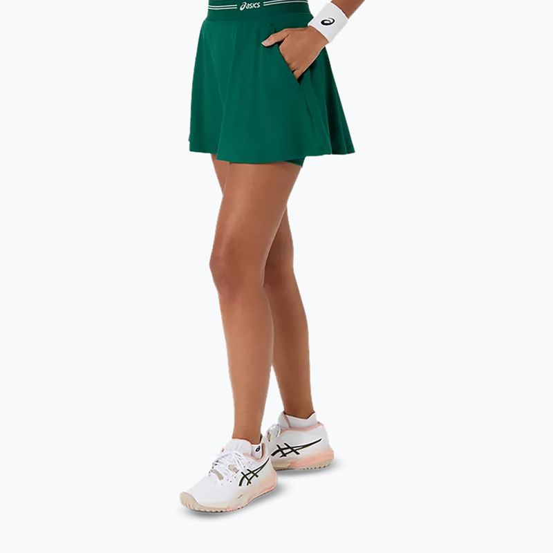 Spódnica tenisowa ASICS Game jewel green 3