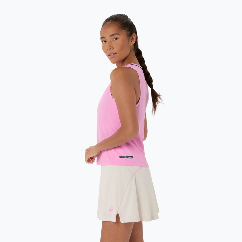Koszulka tenisowa damska ASICS Padel Court Sleeveless W bubblegum 4