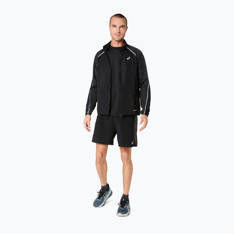 Kurtka do biegania męska ASICS Road Lite-Show Jacket performance black 2