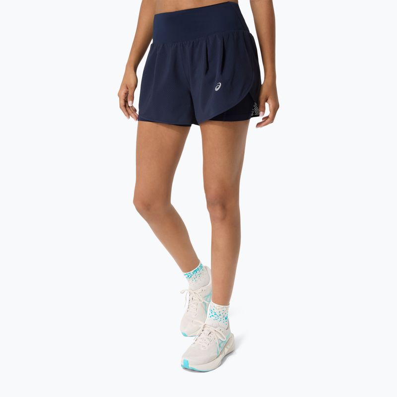 Spodenki do biegania damskie Asics Road 2-N-1 3.5In Short Midnight 3
