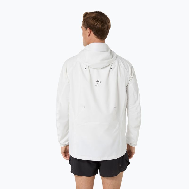 Kurtka do biegania męska ASICS Fujitrail Elite Waterproof Jacket cream 3