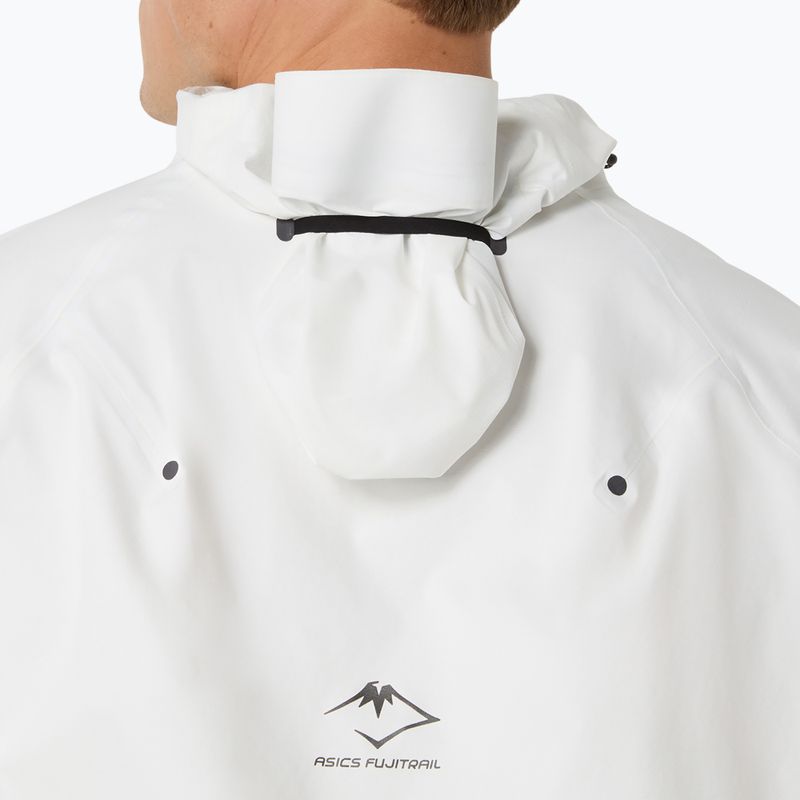 Kurtka do biegania męska ASICS Fujitrail Elite Waterproof Jacket cream 7