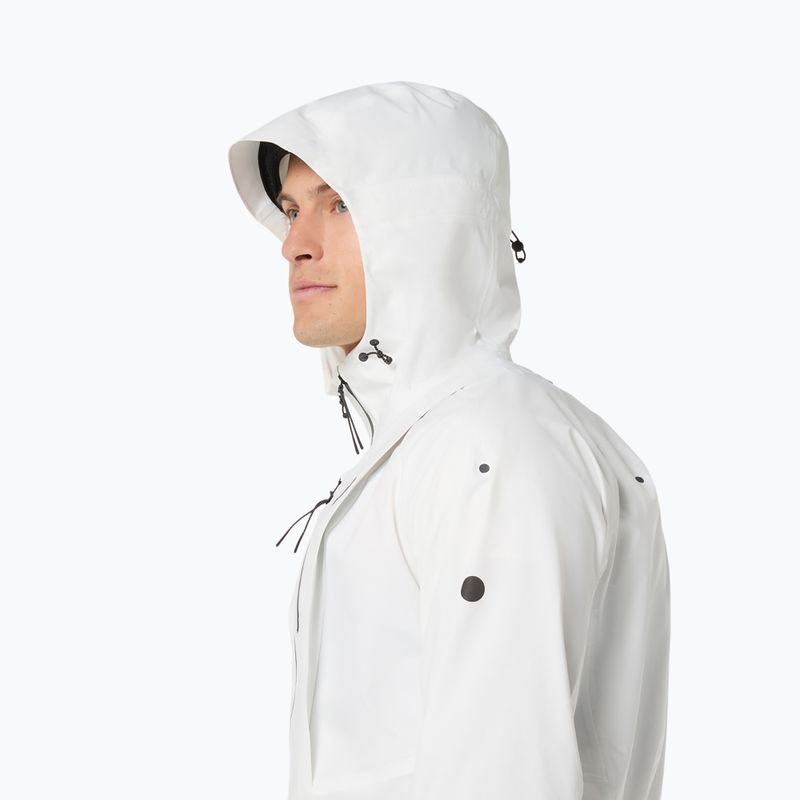 Kurtka do biegania męska ASICS Fujitrail Elite Waterproof Jacket cream 8