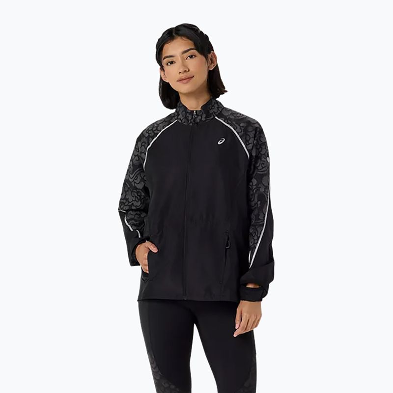 Kurtka do biegania damska ASICS Road Lite-Show Jacket performance black