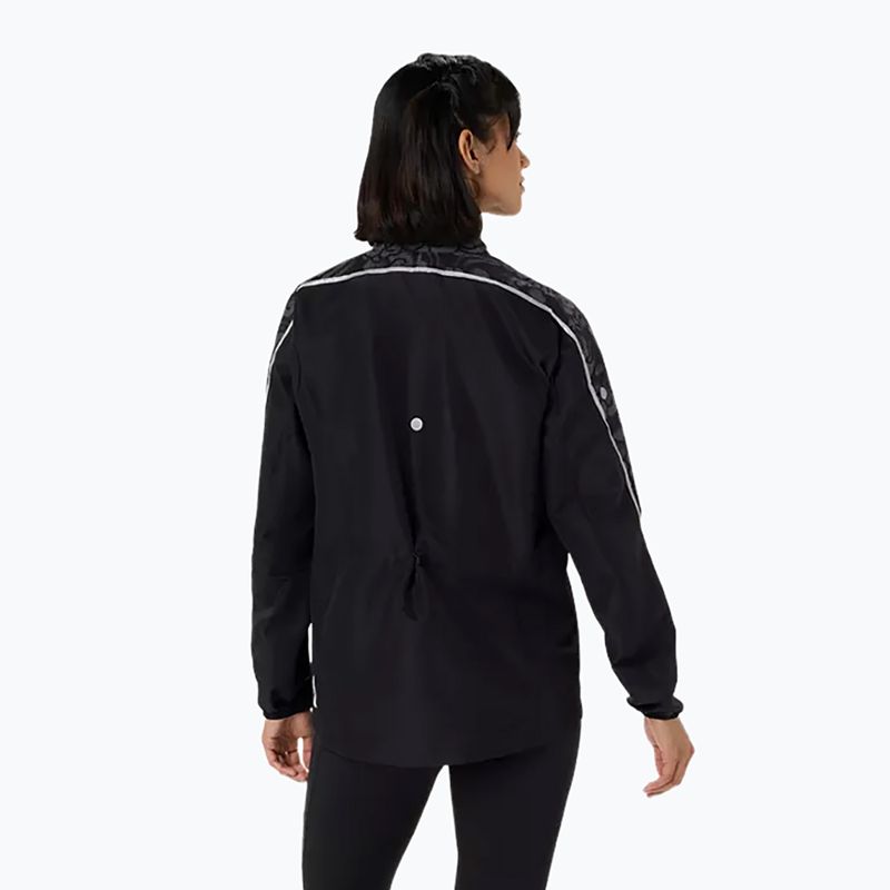 Kurtka do biegania damska ASICS Road Lite-Show Jacket performance black 2