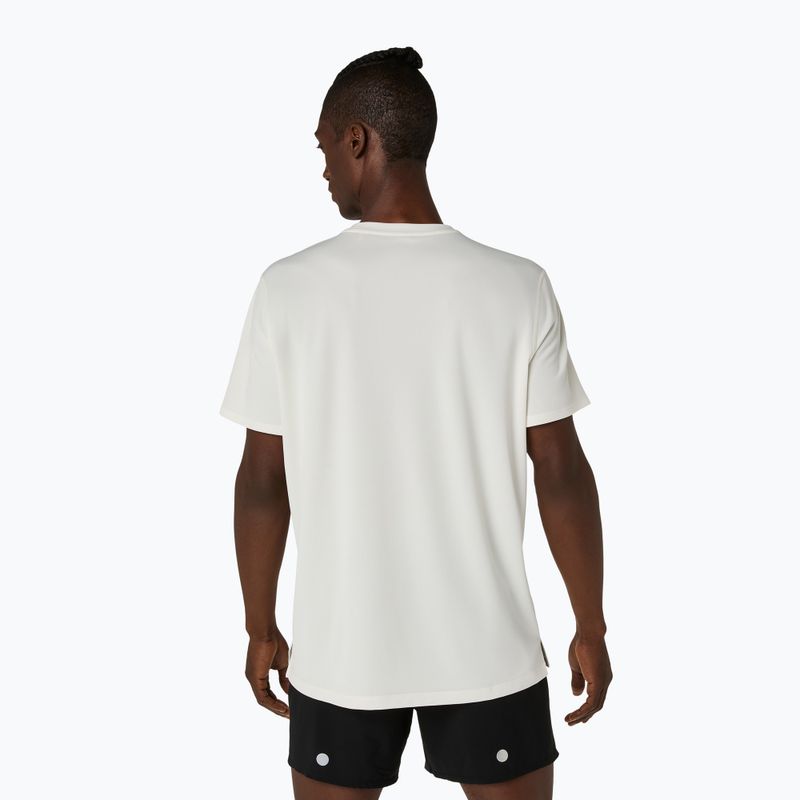 Koszulka do biegania męska Asics Fujitrail Logo Ss Top Cream 3