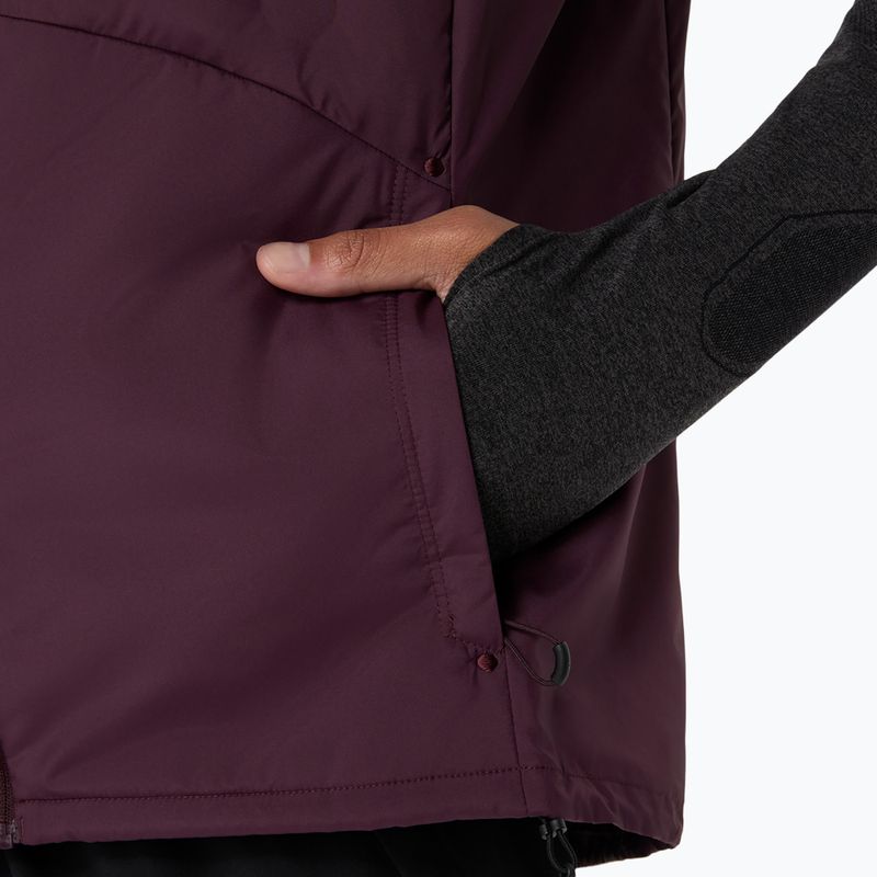 Bezrękawnik do biegania męski Asics Road Winter Gilet dark currant 7
