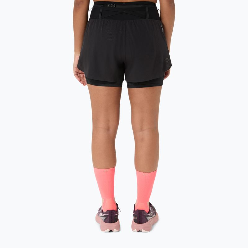 Spodenki do biegania damskie ASICS Fujitrail Elite performance black 3
