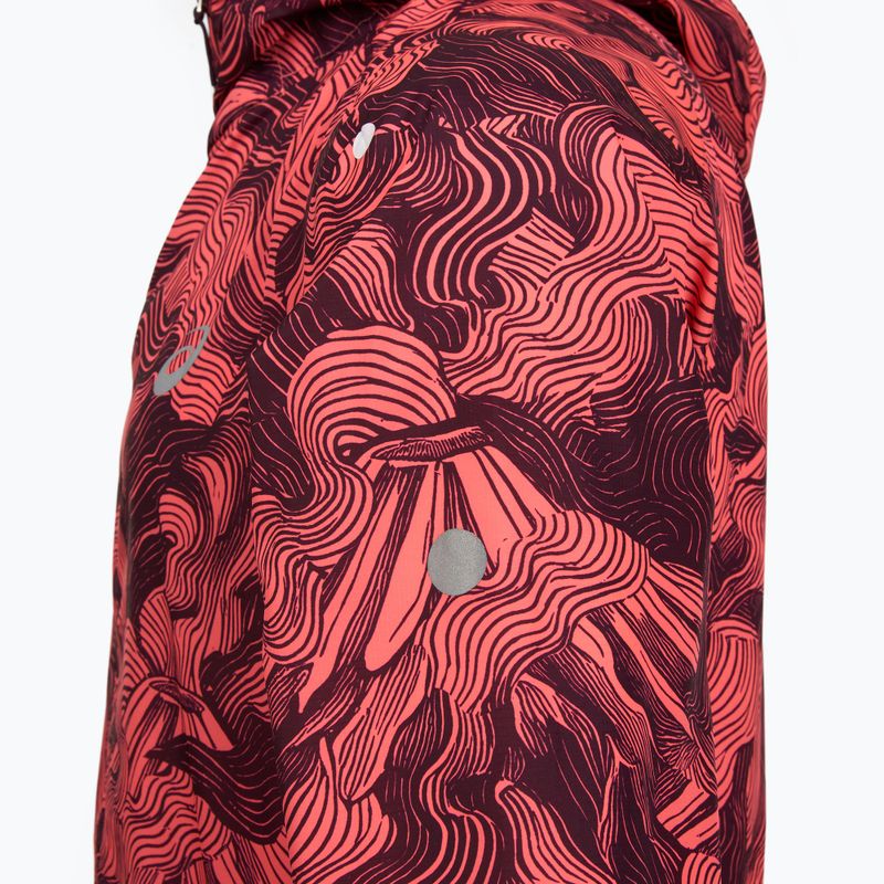 Kurtka do biegania męska Asics Fujitrail Packable Jacket blazing coral/dark aubergine 13