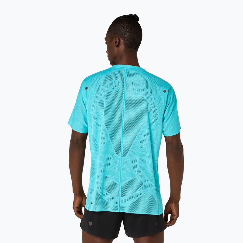 Koszulka do biegania męska ASICS Metarun Top energy aqua 3