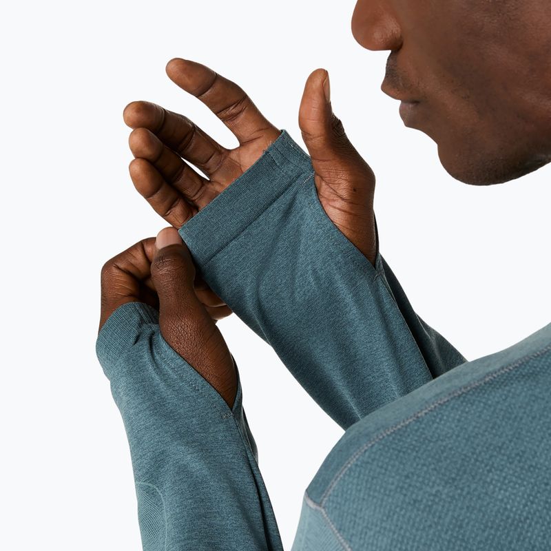 Longsleeve do biegania męski ASICS Road Seamless foggy teal 7