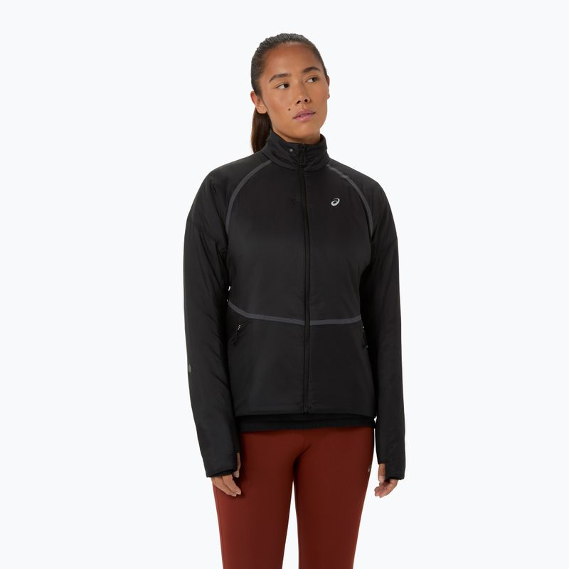 Kurtka do biegania damska ASICS Road Winter Run Jacket performance black