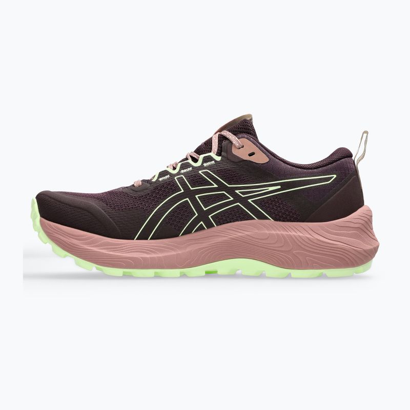 Buty do biegania damskie ASICS Trabuco Terra 3 dark aubergine/illuminate yellow 2