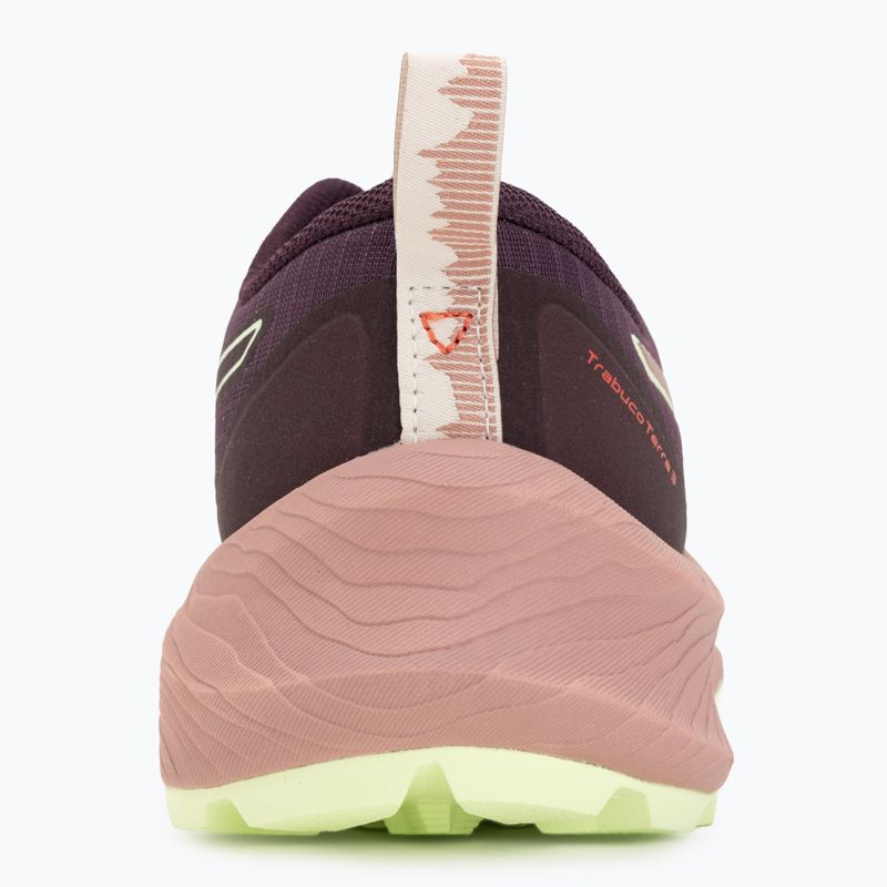 Buty do biegania damskie ASICS Trabuco Terra 3 dark aubergine/illuminate yellow 6