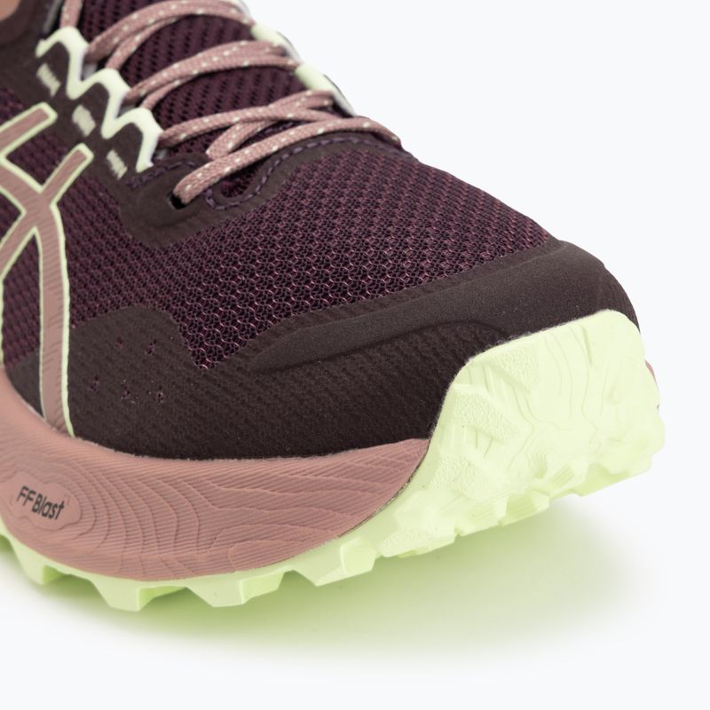 Buty do biegania damskie ASICS Trabuco Terra 3 dark aubergine/illuminate yellow 7